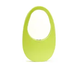 Сумка Coperni Swipe Swipe, фактура гладкая, зеленый 103773333669