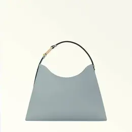 Сумка хобо Furla Furla NUVOLA L HOBO, голубой 4341652460