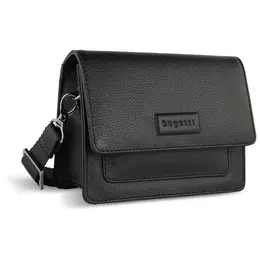 Сумка мессенджер Bugatti, фактура зернистая, черный 101879877730