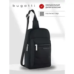 Сумка кросс-боди Bugatti, фактура гладкая, зернистая, черный 102484338840