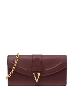 Versace logo-detail leather clutch 31127714