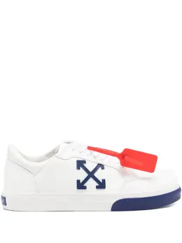 Off-White arrow-logo leather sneakers 31995547