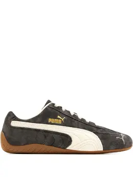 PUMA: Чёрные кроссовки  Speedcat