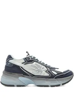 Palm Angels appliqué lace-up sneakers 32118085