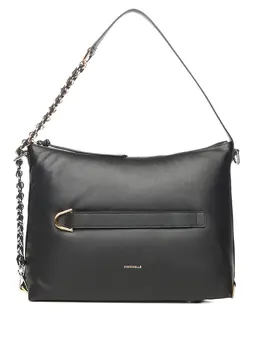 Coccinelle metal mesh strap leather shoulder bag 32349839