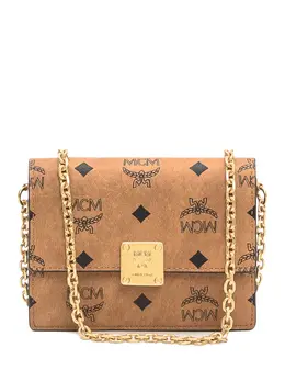 MCM Visetos logo-plaque cross body bag 31501753