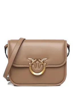 Pinko Love Box leather shoulder bag 32301554