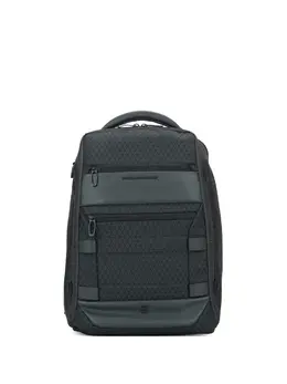 Piquadro logo-plaque backpack 32314270