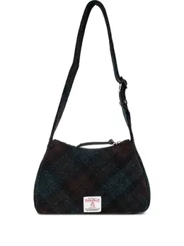 Vivienne Westwood Kate orb-plaque plaid shoulder bag 32304102