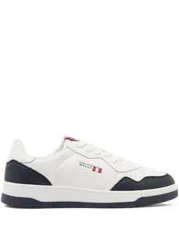 Bally Jasper ribbon-detail leather sneakers 32512959