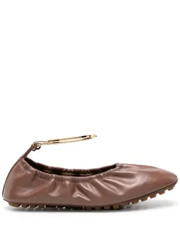 Fendi leather ballerina shoes 22998806