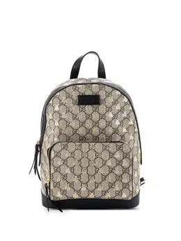 Gucci Zip Pocket Printed GG Coated Canvas Small backpack 32508940