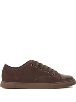 Lanvin toe cap lace-up sneakers 32328320