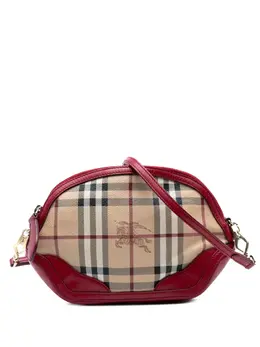 Burberry 2000-2017 Mini Haymarket Check Coated Canvas Orchard crossbody bag 32547754