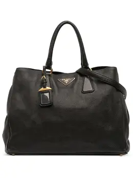 Prada 2010-2025 Vitello Daino Open Convertible Tote satchel 32549225