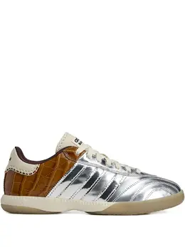 adidas: Серебристые кроссовки  Wales Bonner