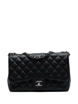 Chanel 2009-2010 Jumbo Classic Caviar Single Flap shoulder bag 32548297