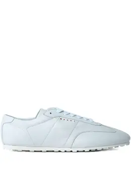 Marni: Белые кроссовки 