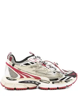 Off-White mesh-panelled lace-up sneakers 31869293