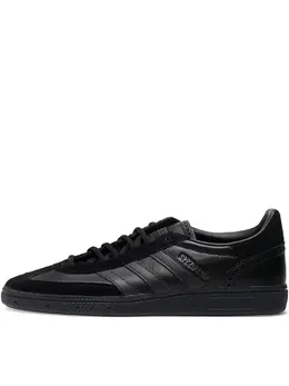 adidas: Чёрные кроссовки  Handball Spezial