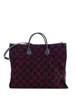 Gucci Shopping GG Wool Large tote bag 32553515