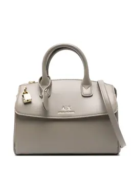 Armani Exchange ASV Trunk padlock tote bag 32208223