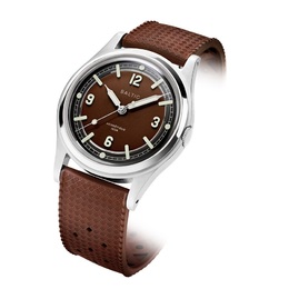 Baltic Hermetique Automatic Brown Dial Mens Watch HERMBROWN