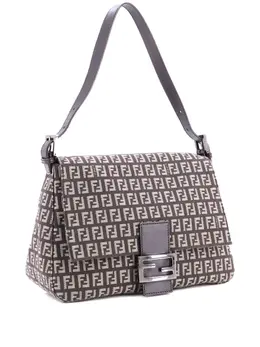Fendi Mama Forever Bag Zucchino Canvas shoulder bag 32548101