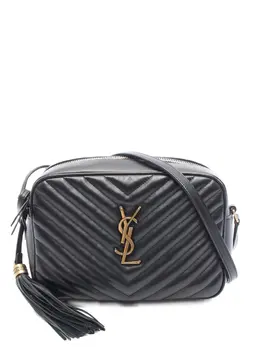 Saint Laurent 2010s Lou Roux monogram tassel camera shoulder bag 32554908