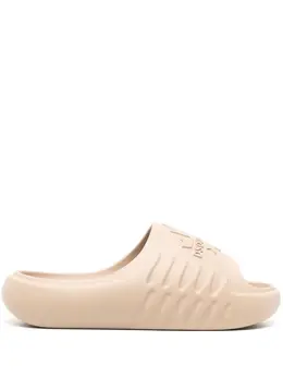 Dsquared2 logo-embossed flatform slides 22944677