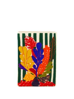 Olympia Le-Tan small Bouquet of the Ocean embroidered book clutch bag 31567377
