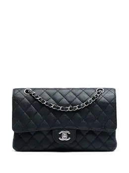 Chanel 2009-2010 Medium Classic Caviar Double Flap shoulder bag 32525133