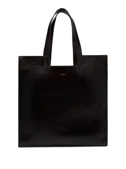 Bally geometric-shape leather tote bag 32310916