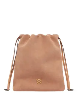 Pinko drawstring suede bag 30378702