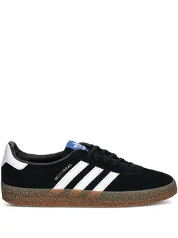 Замшевые кроссовки Montreal RM Adidas, черный 31501592 | черный