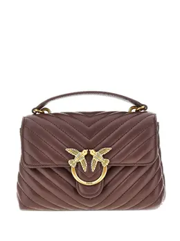 Pinko Classic Love chevron tote bag 32533801