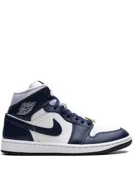 Jordan Air Jordan 1 Mid "Football Grey/White/Midnight Navy" sneakers 27025455