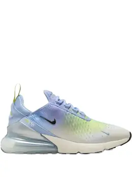 Nike: Голубые кроссовки  Air Max 270