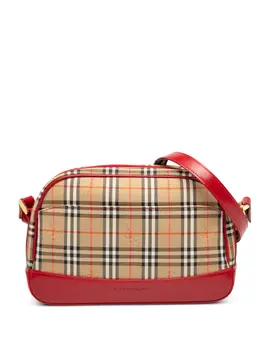 Burberry 2000-2017 Haymarket Check Canvas crossbody bag 32548256