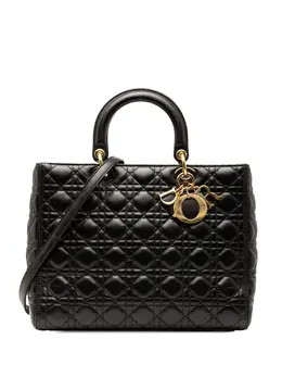 Christian Dior 2014 Large Lambskin Cannage Lady Dior satchel 32549177