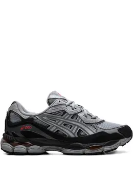 ASICS: Чёрные кроссовки  Gel