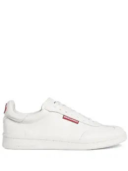 Dsquared2 logo-tag leather sneakers 23653126