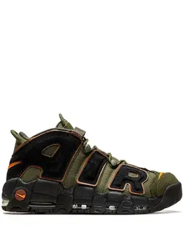 Nike: Тёмные кроссовки  Air More Uptempo
