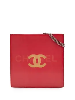 CHANEL Pre-Owned: Серебристая сумка 