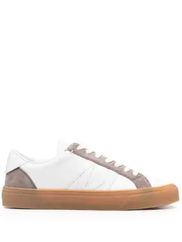 Moncler Monaco 2 leather sneakers 23987641