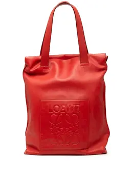 Loewe 2010-2025 Leather Anagram Shopper tote bag 32507961