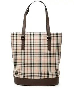 Burberry 2000-2017 House Check Canvas tote bag 32510109