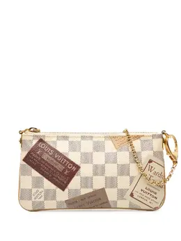 Louis Vuitton 2009 Damier Azur Pochette Milla Trunks Labels MM shoulder bag 32508863