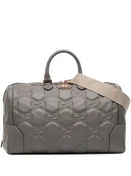 Gucci 2016-2025 Medium GG Matelasse Leather Duffle Bag travel bag 32519482