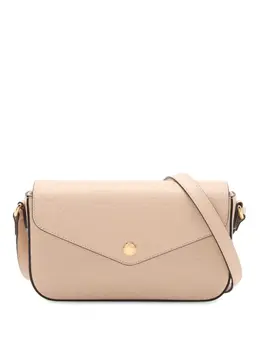 Gucci 2016-2025 Super Mini GG Jumbo Embossed Leather Pochette crossbody bag 32519030
